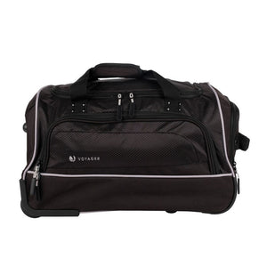 Voyager Traverse Cabin Wheeled Duffel - 51cm - Black Voyager