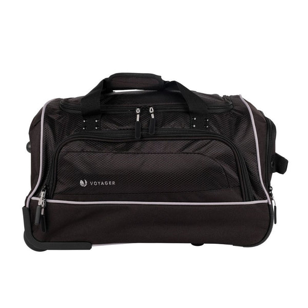 Voyager Traverse Cabin Wheeled Duffel - 51cm - Black Voyager
