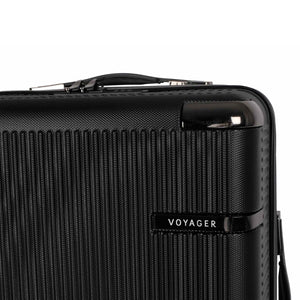 Voyager Seville Trolley Case - 76cm - Black Voyager