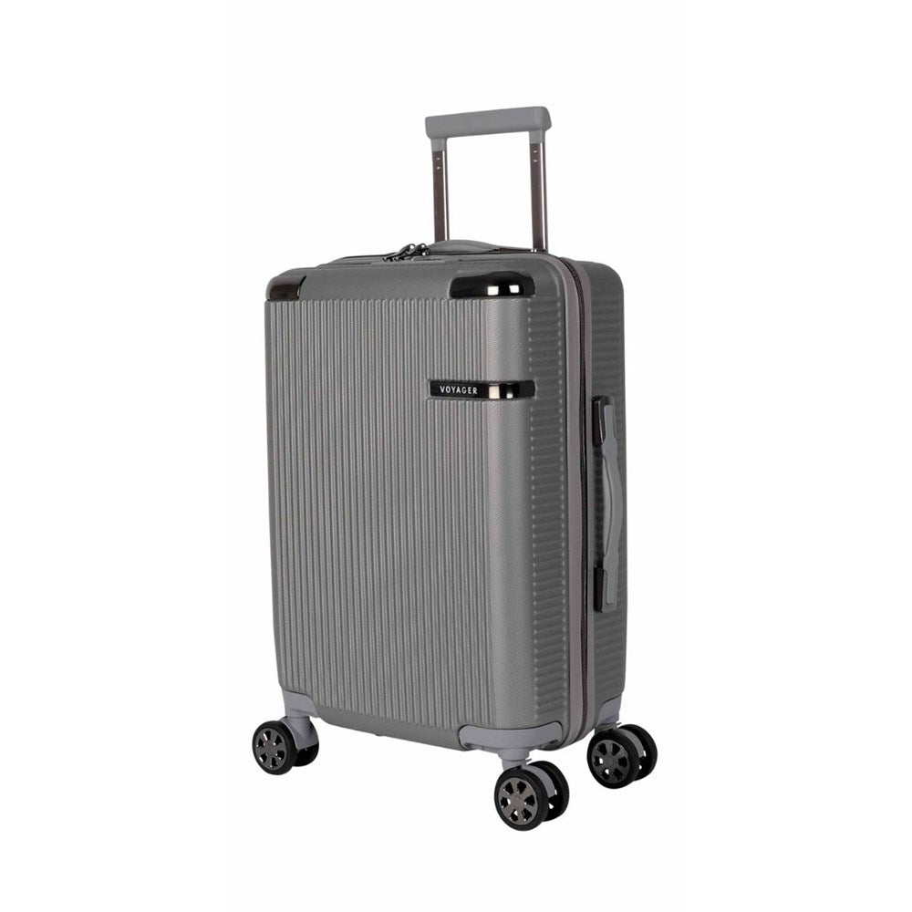 Voyager Seville Trolley Case - 55cm - Grey