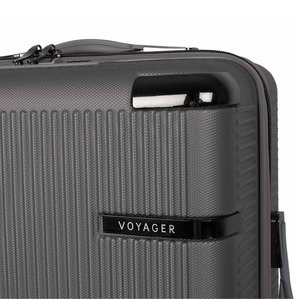 Voyager Seville Trolley Case - 76cm - Grey Voyager