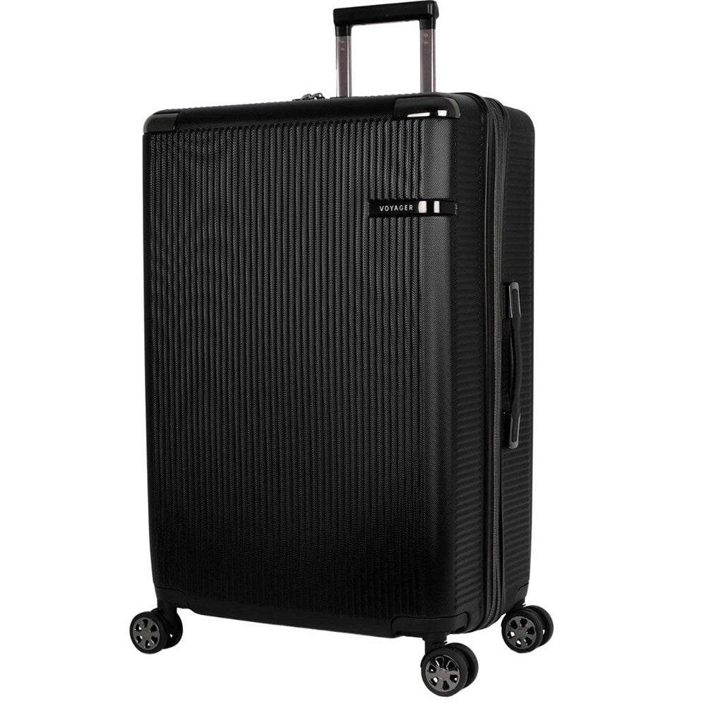 Voyager Seville Trolley Case - 76cm - Black Voyager