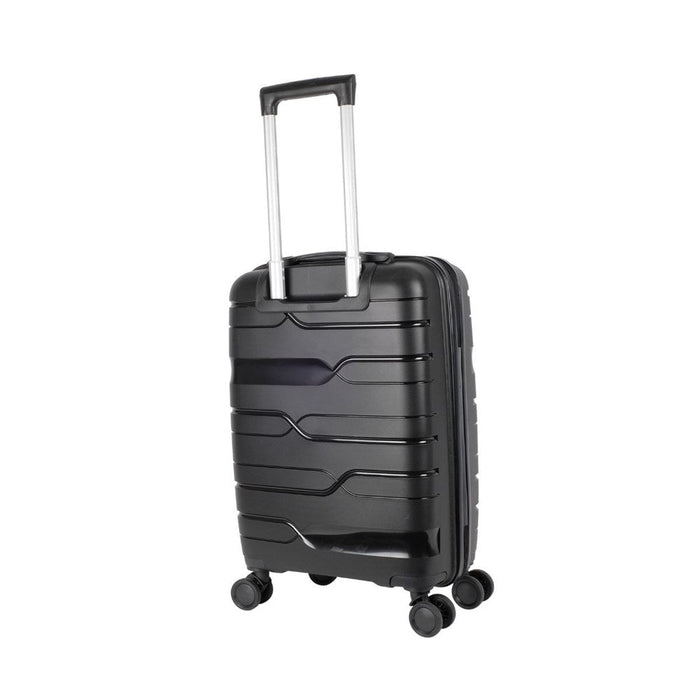 Voyager Hanoi Trolley Case - 55cm - Black