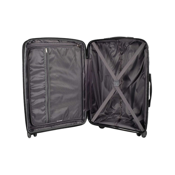 Voyager Hanoi Trolley Case - 55cm - Black