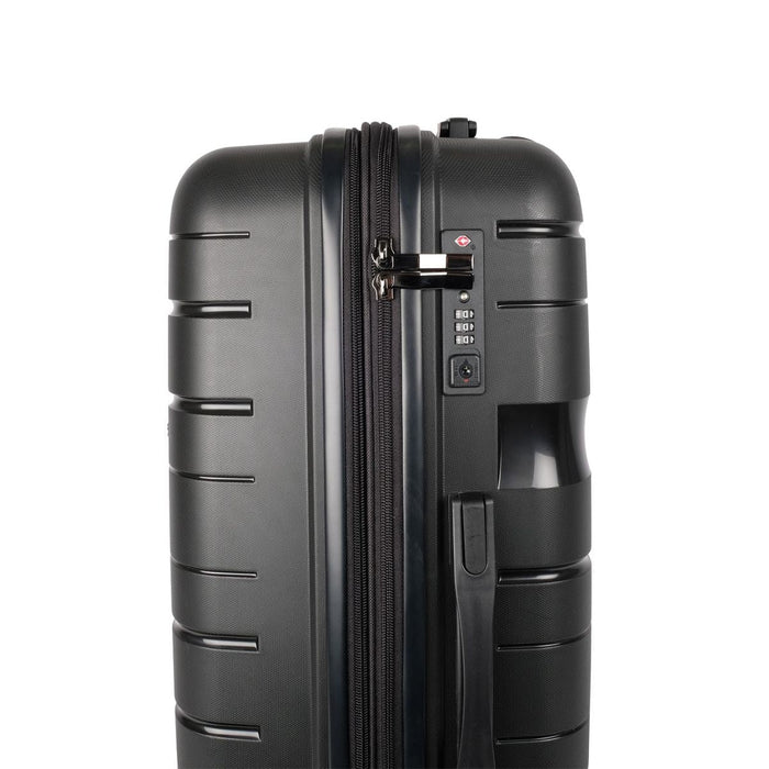 Voyager Hanoi Trolley Case - 55cm - Black