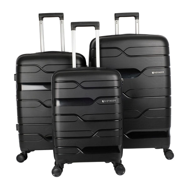 Voyager Hanoi Trolley Case - 67cm - Black