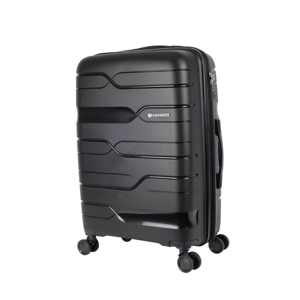 Voyager Hanoi Trolley Case - 67cm - Black
