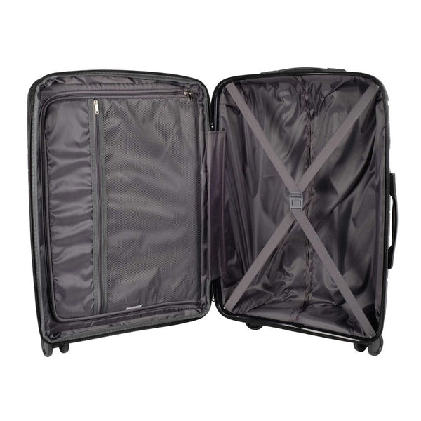 Voyager Hanoi Trolley Case - 77cm - Black