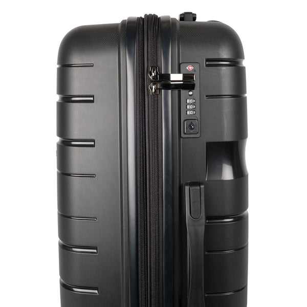 Voyager Hanoi Trolley Case - 77cm - Black