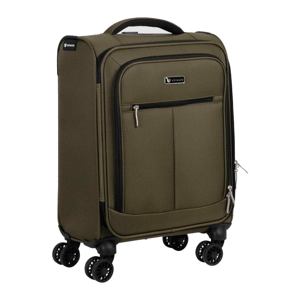 Voyager Osaka Trolley Case - 55cm - Green Voyager