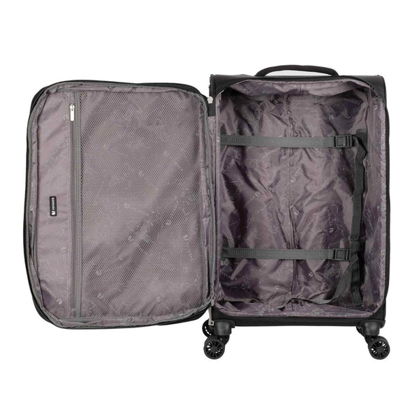 Voyager Osaka Trolley Case - 55cm - Black Voyager