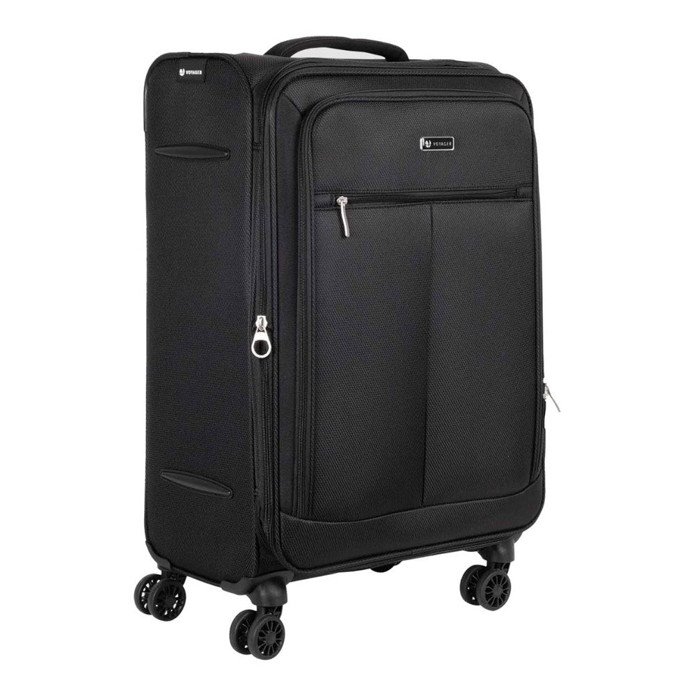 Voyager Osaka Trolley Case - 69cm - Black Voyager