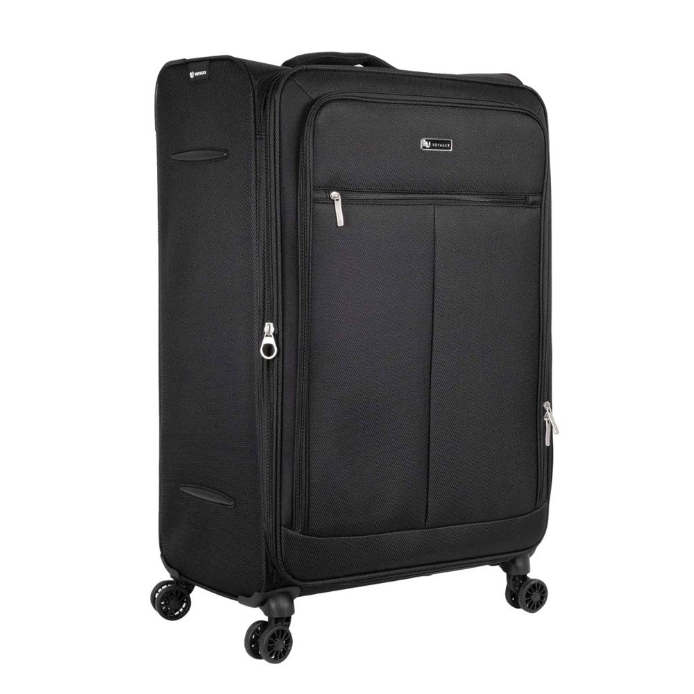 Voyager Osaka Trolley Case - 80cm - Black Voyager