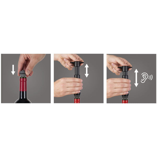 Vacu Vin Wine Saver Pump and 2 Stoppers Vacu Vin