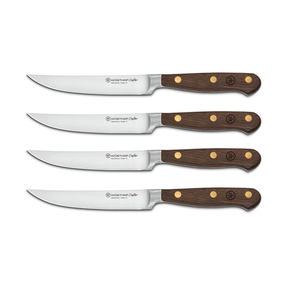 Wusthof Crafter Steak Knives - Set of 4 (12cm) Wusthof