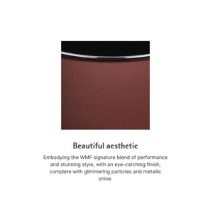 WMF Fusiontec Round Stew Pot in Rose Quartz with Lid - 28cm WMF