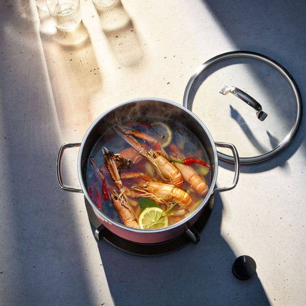 WMF Fusiontec Mineral Cookware Set in Rose Quartz - 3 Piece - 2 Colours WMF