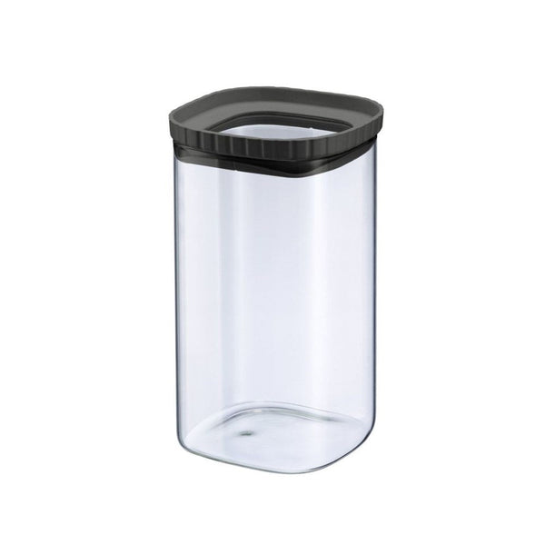 Westmark Stackable Glass Jar with Silicone Lid - 4 Sizes Westmark
