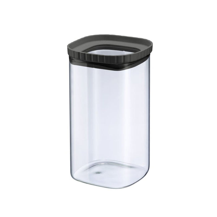 Westmark Stackable Glass Jar with Silicone Lid - 4 Sizes