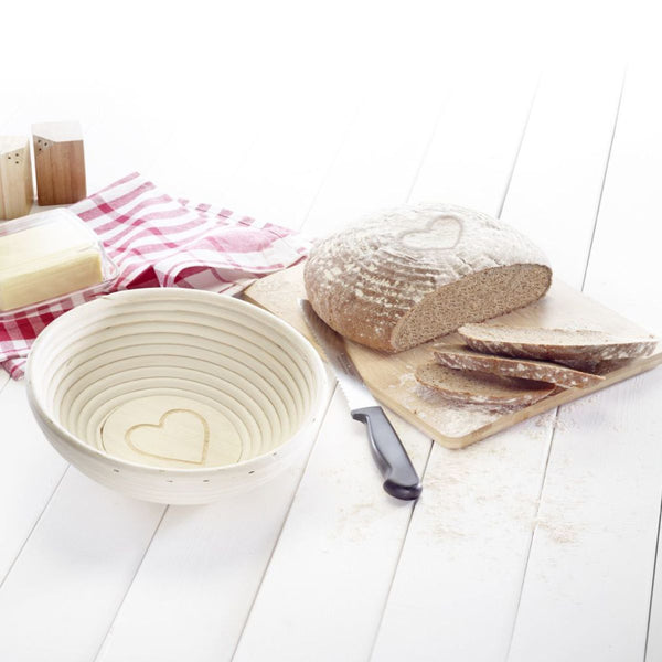 Westmark Round Fermentation Basket with Heart Westmark