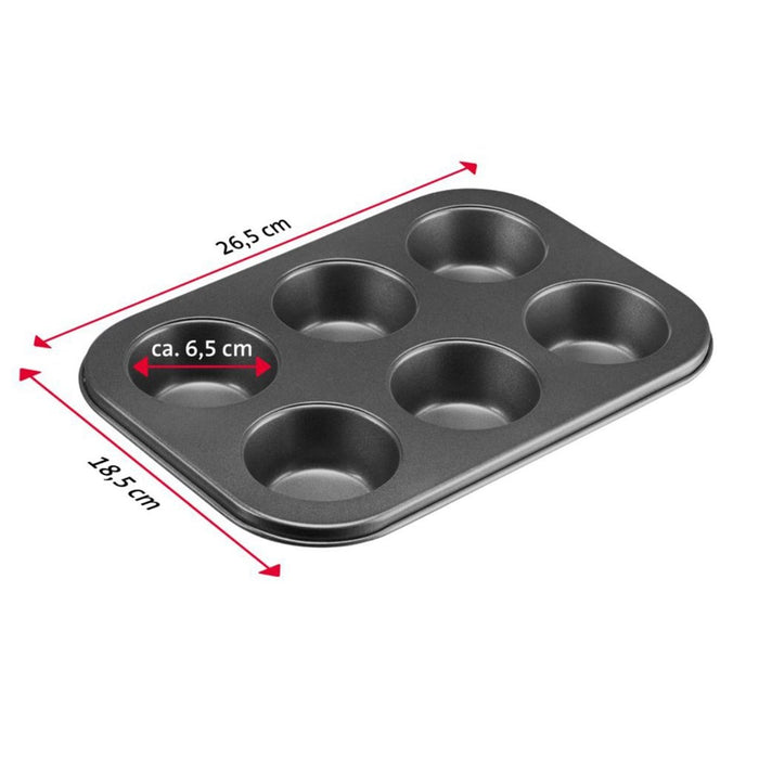 Westmark Muffin Baking Tin - 6 cup