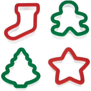 Wilton Holiday Grippy Cutter Set - 4 piece Wilton