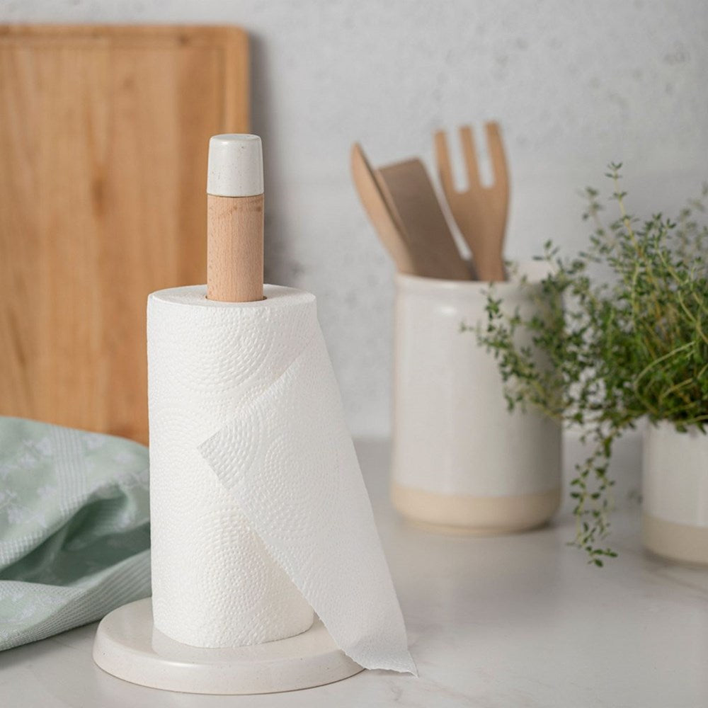 Casafina  Fattoria Paper Towel Holder - 33cm - White Casafina