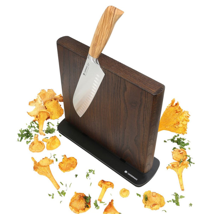 Zassenhaus Loft Magnetic Knife Block - Ash