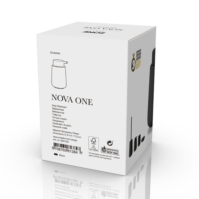 Zone Denmark Nova One Soap Dispenser - Black