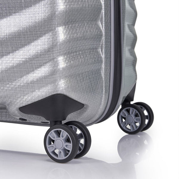 Samsonite Lite-Shock Sport Spinner - 81cm - Silver Samsonite