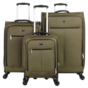 Voyager Osaka Trolley Case - 55cm - Green Voyager