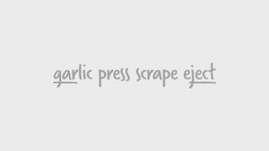 Dreamfarm Garject Garlic Press