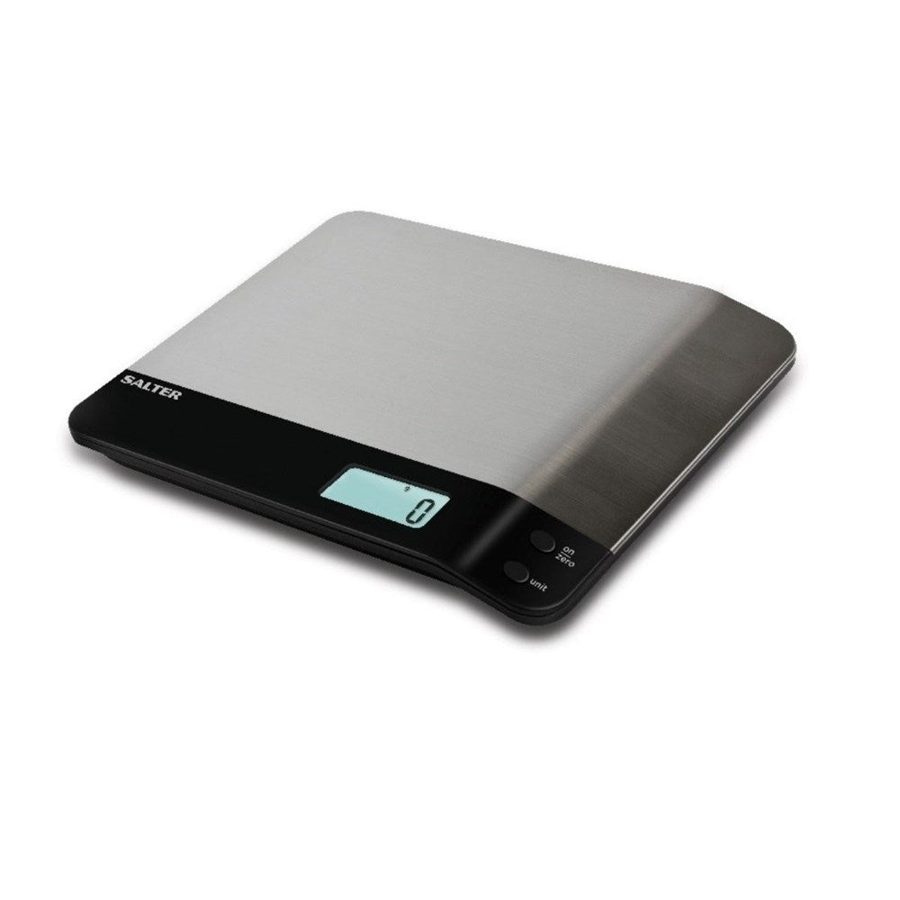 Salter Stainless Steel Electronic Kitchen Scale Home Essentials   1037SSDR M 1200x1200 