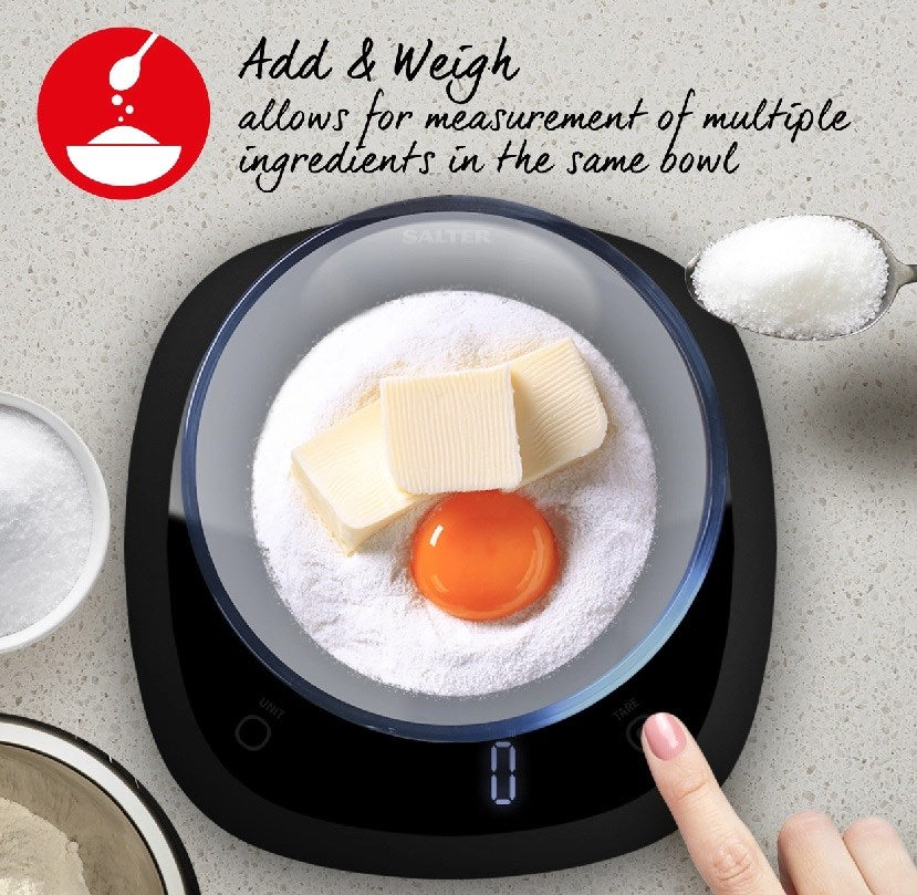 Salter Waterproof Digital Kitchen Scale - Home Essentials