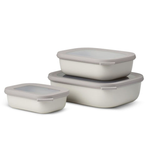 Mepal Cirqula Rectangle Small Set - 3 Piece - Home Essentials