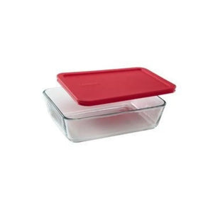 Pyrex Simply Store Rectangle Glass Container with Lid - 6 Cup /  1.5L Pyrex
