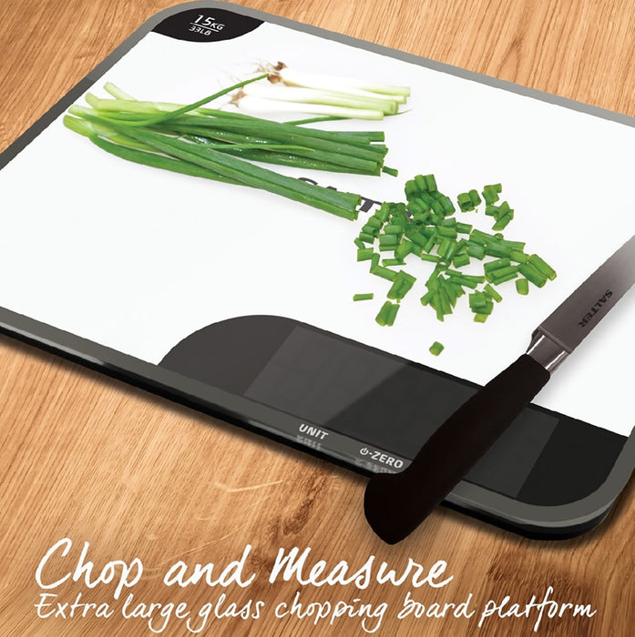 Salter 15kg Max Chopping Board Kitchen Scale