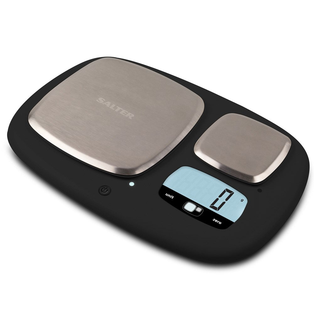 Salter Ultimate Accuracy Dual Platform Digital Kitchen Scale Salter