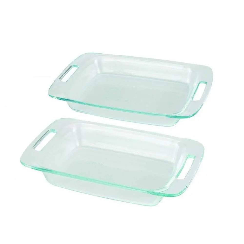 Pyrex Easy Grab Rectangular Baker Set