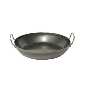 Pyrolux Blue Steel Paella Pan - 40cm