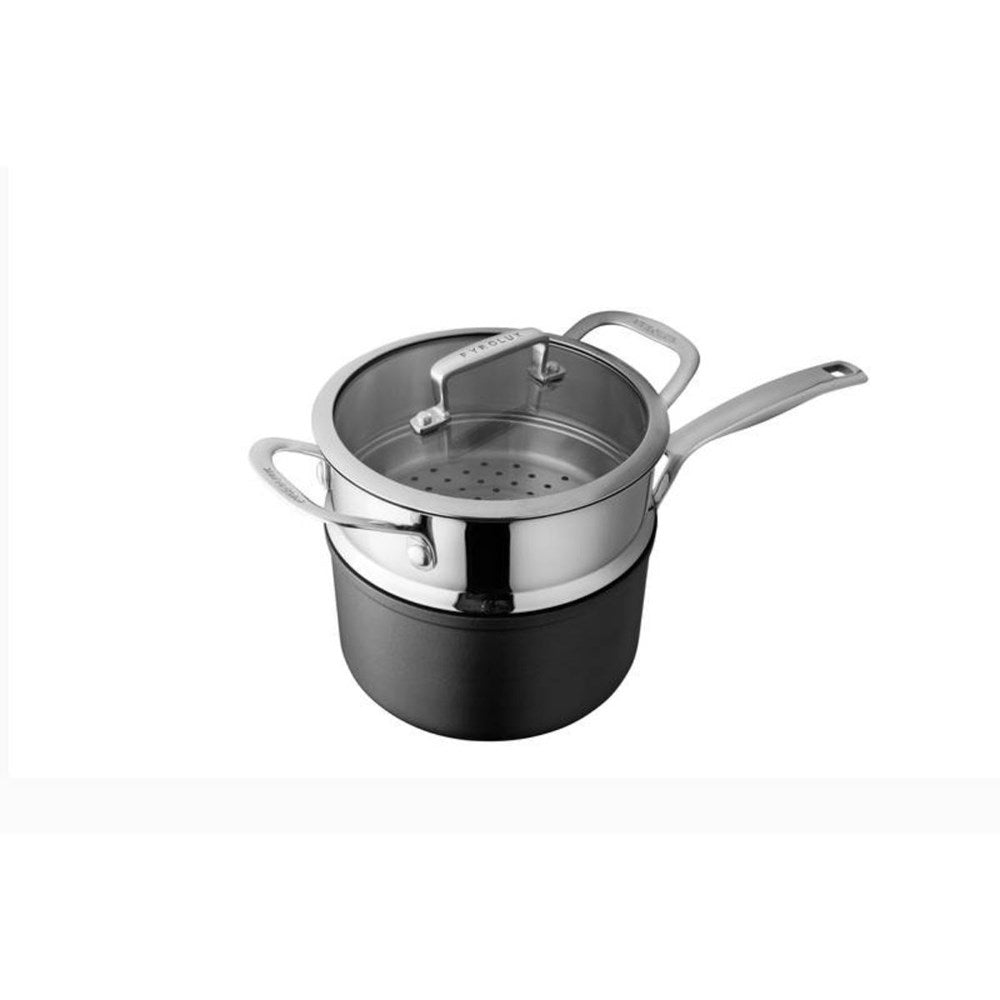 Pyrolux Ignite Saucepan with Steamer - 18cm