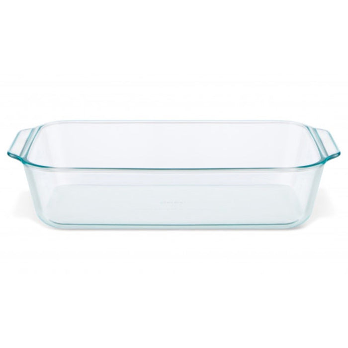 Pyrex 50% Deeper Baking Dish Deep Glass Baking Dish with Lid, 4.7 L