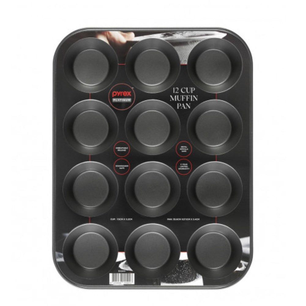 Pyrex Platinum™ 12 Cup Muffin Pan Pyrex