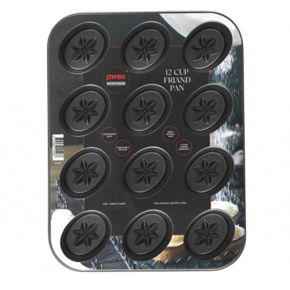 Pyrex Platinum 12 Cup Friand Pan