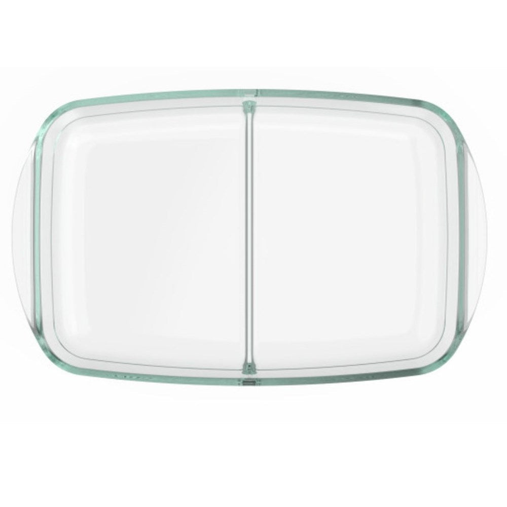 Pyrex Divided Glass Bakeware 8x12" 2.6L Pyrex