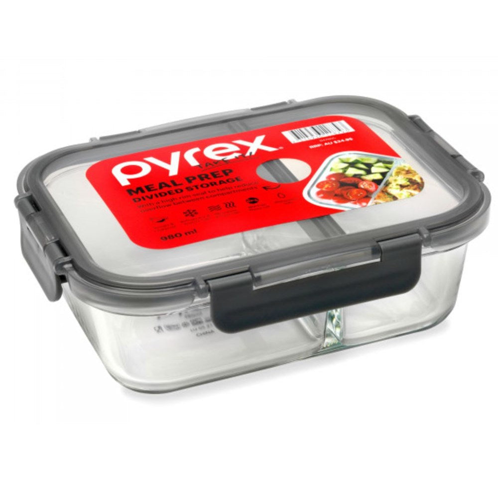 Pyrex Meal Prep Storage 980ml Pyrex