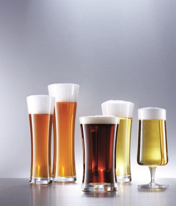 Schott Zwiesel Pilsner Stemmed Beer Glasses, 513ml - Set of 6