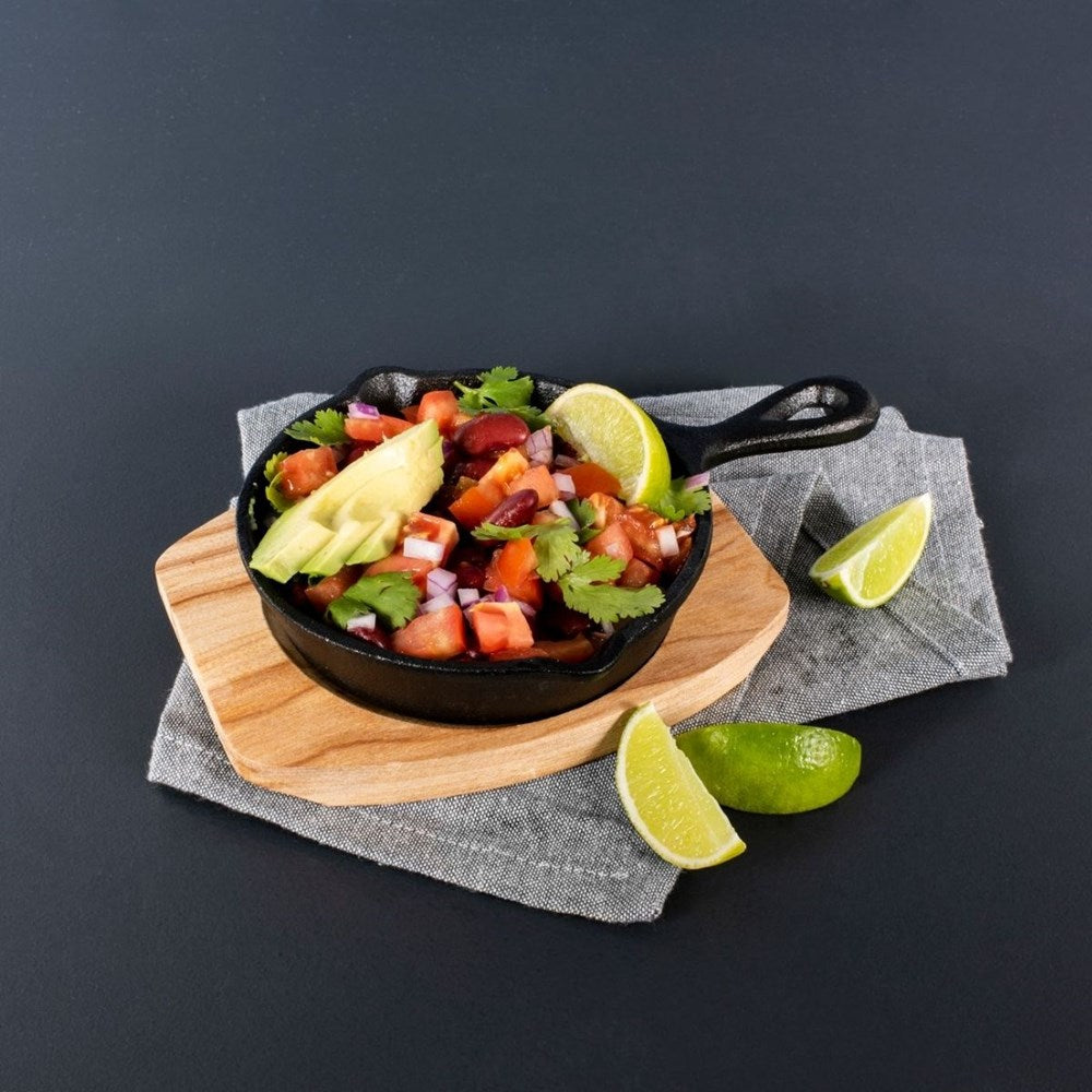 Pyrolux Pyrocast Skillet with Maple Tray - 10cm