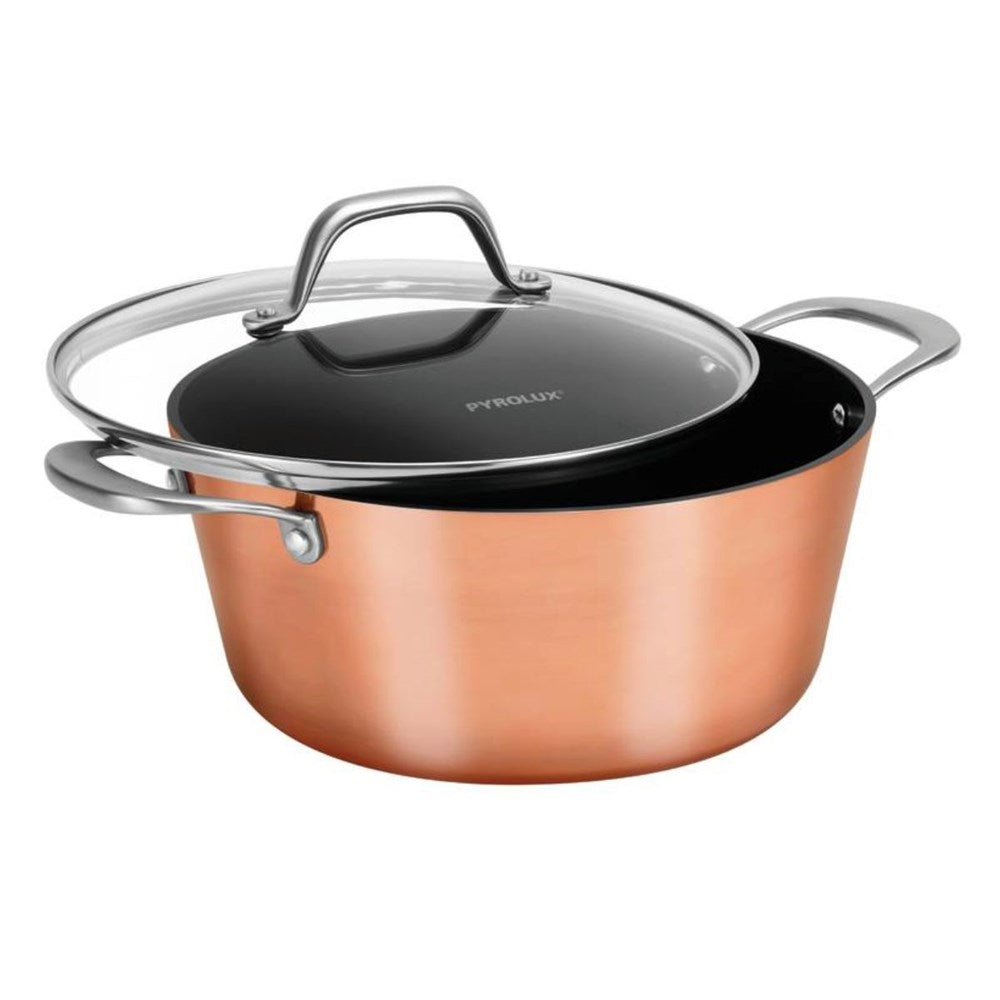 Pyrolux Coppertone Casserole - 24cm