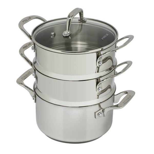 Pyrolux Pyrosteel Steamer Set - 18cm Pyrolux